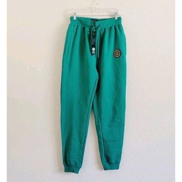 10 Deep Sweatpants VCTRY Size M  Lounge Joggers Fleece Drawstring New - Picture 7 of 12